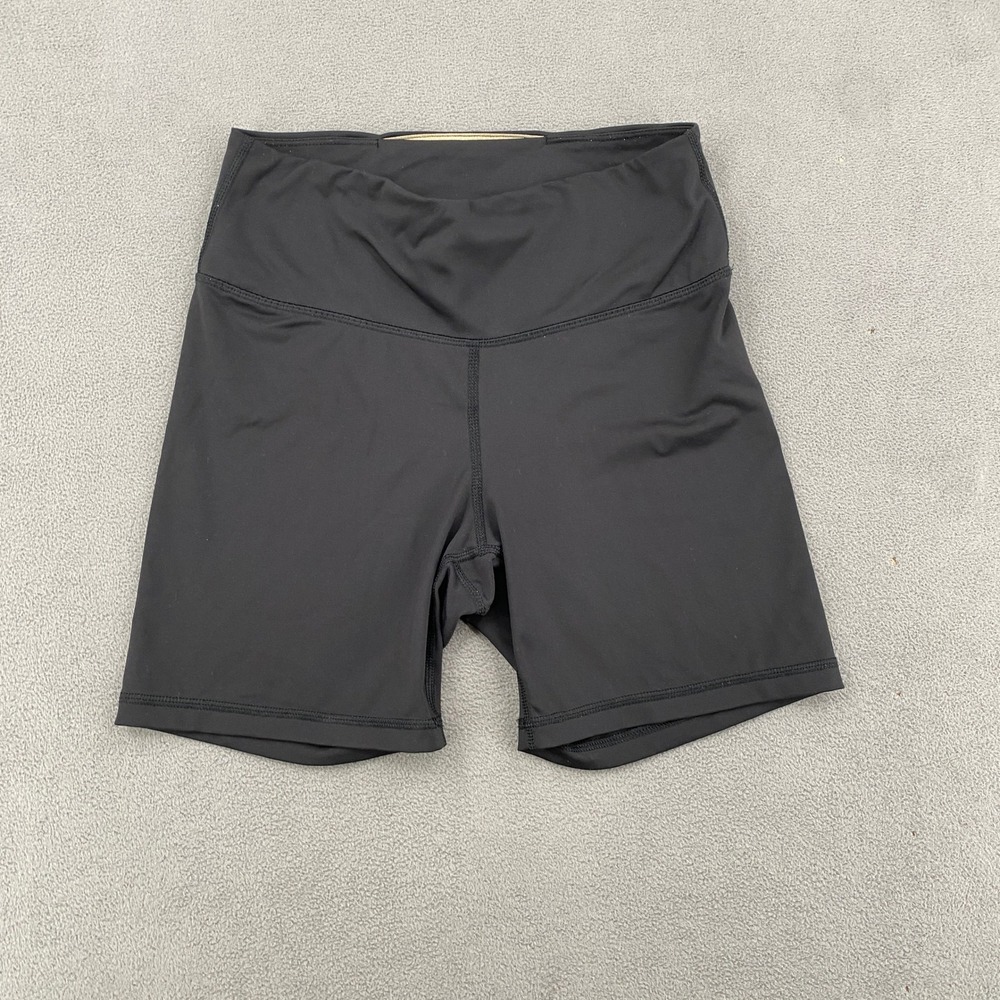 Old Navy Active Powersoft High-Rise Bike Shorts Black Go-Dry Athletic Small